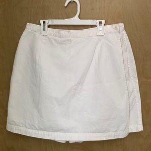 White Skort